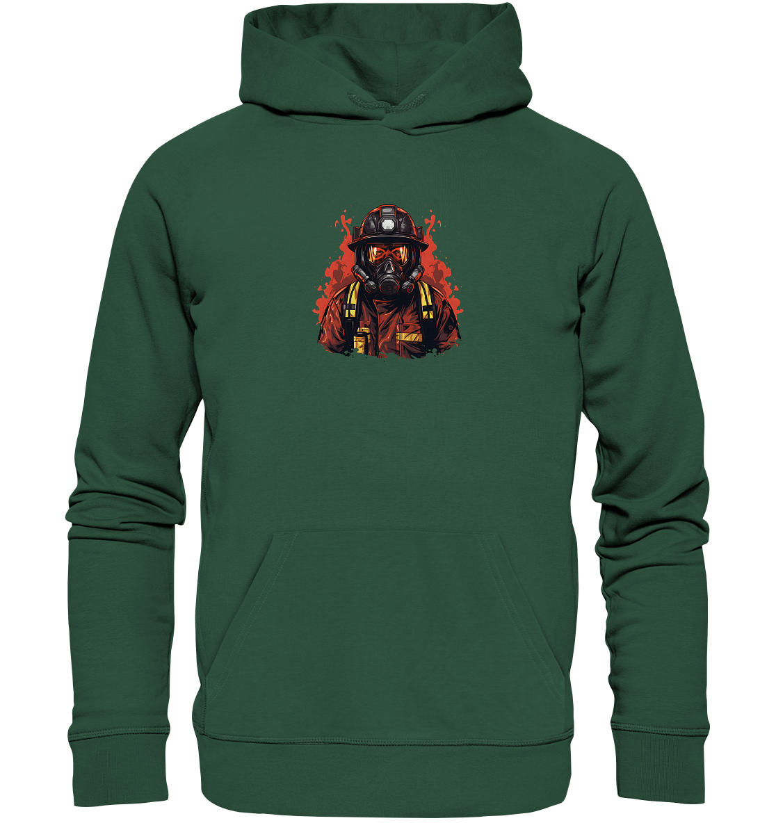 Red Inferno - Organic Basic Hoodie