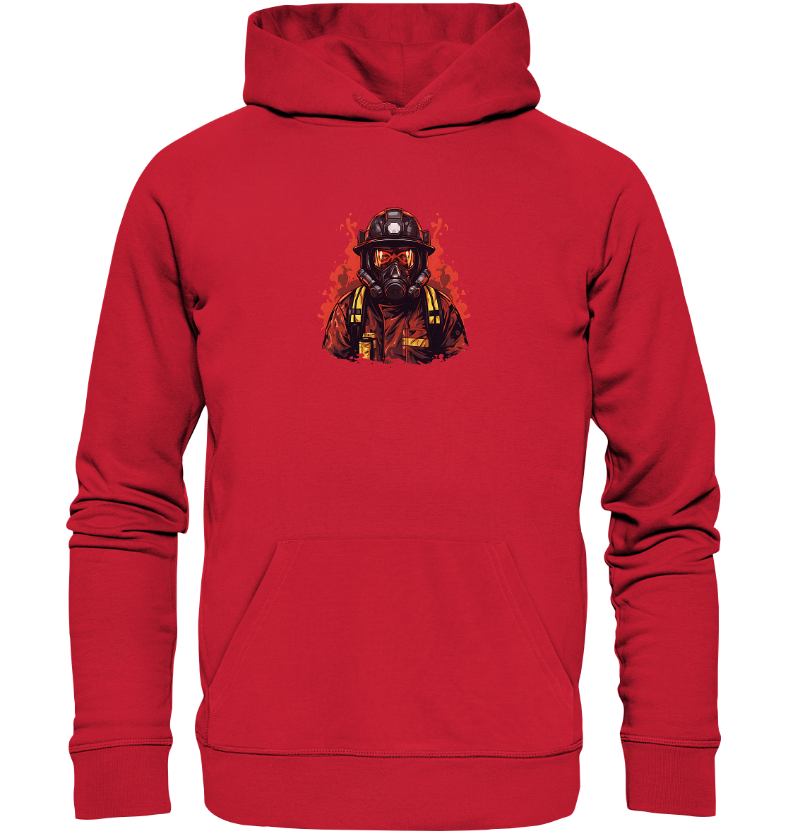 Red Inferno - Organic Basic Hoodie