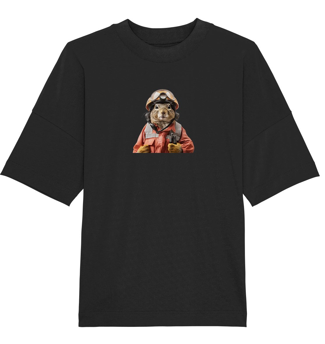 Das Feuerwehrhörnchen - Organic Oversize Shirt