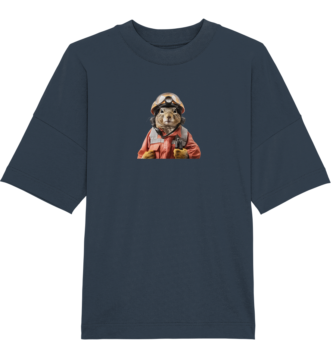 Das Feuerwehrhörnchen - Organic Oversize Shirt