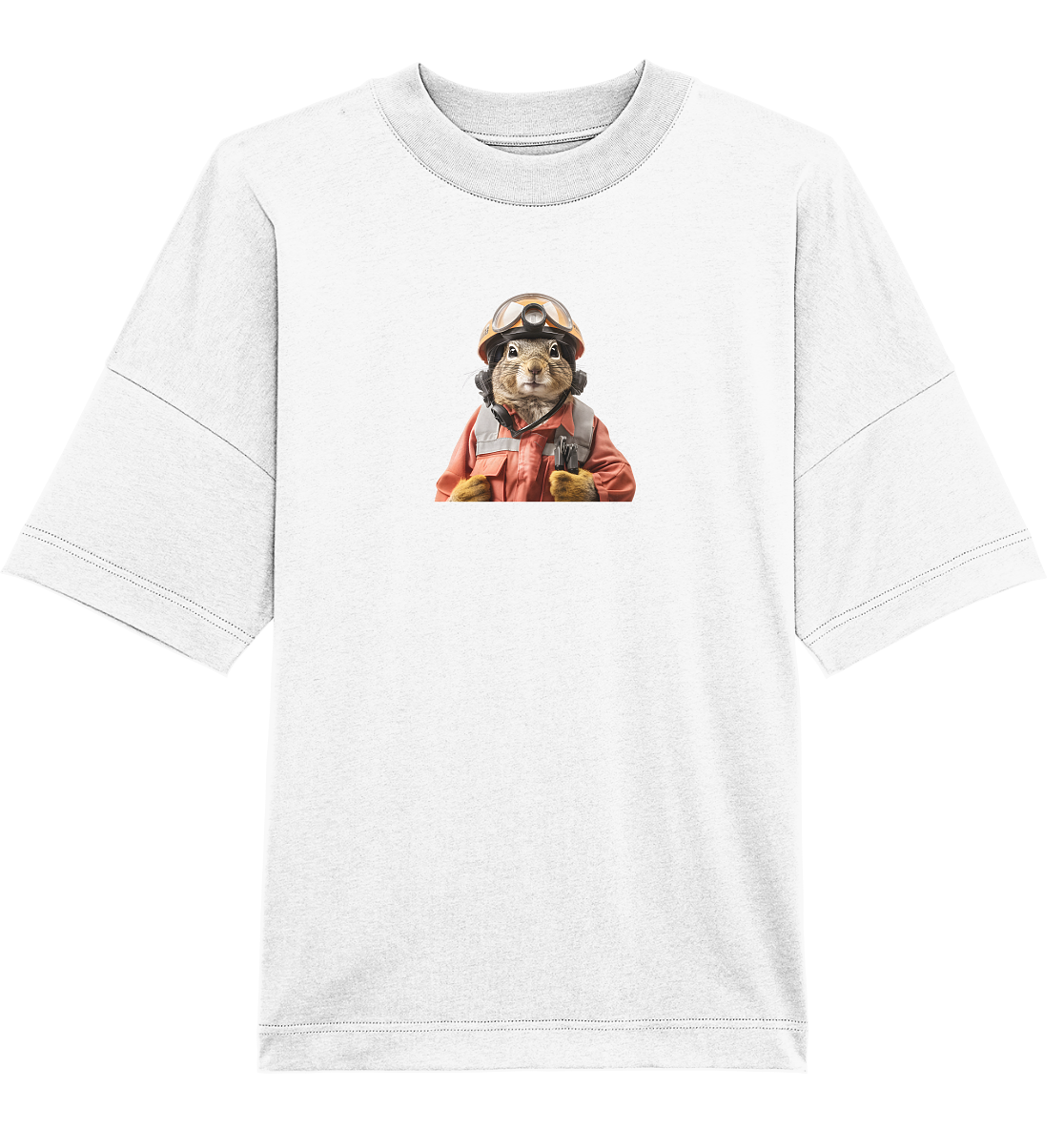 Das Feuerwehrhörnchen - Organic Oversize Shirt