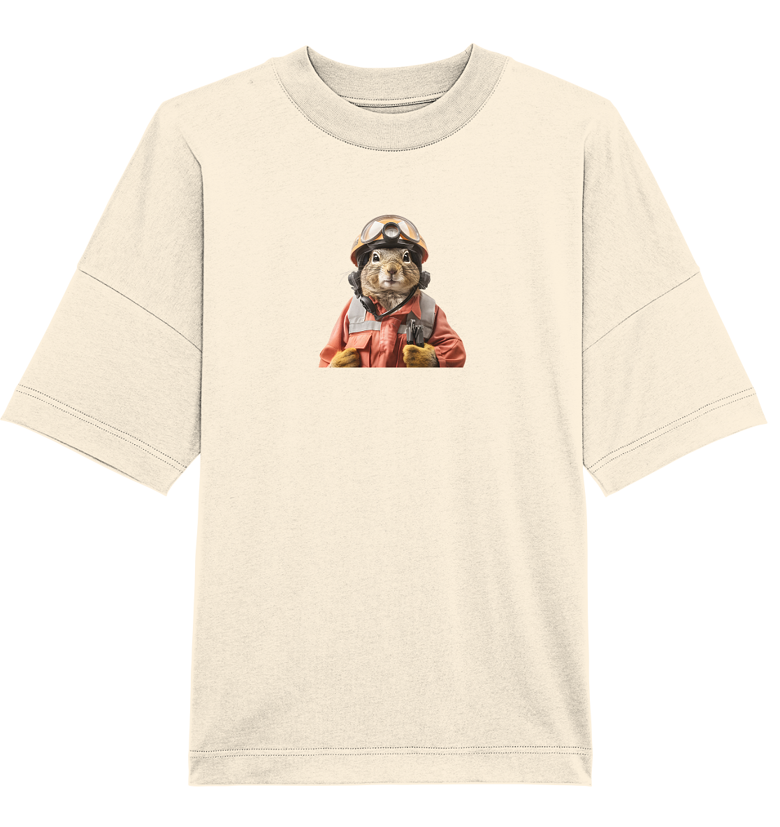 Das Feuerwehrhörnchen - Organic Oversize Shirt