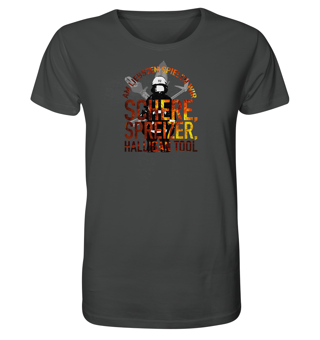 Schere, Spreizer, Halligan Tool - Organic Shirt