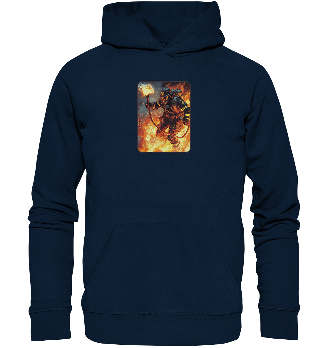 God of fire - Organic Basic Hoodie