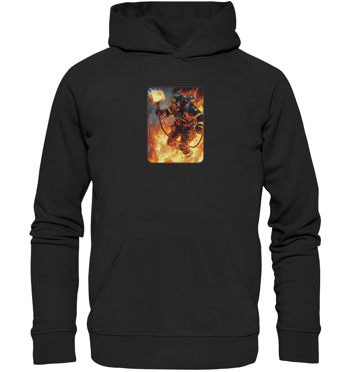 God of fire - Organic Basic Hoodie