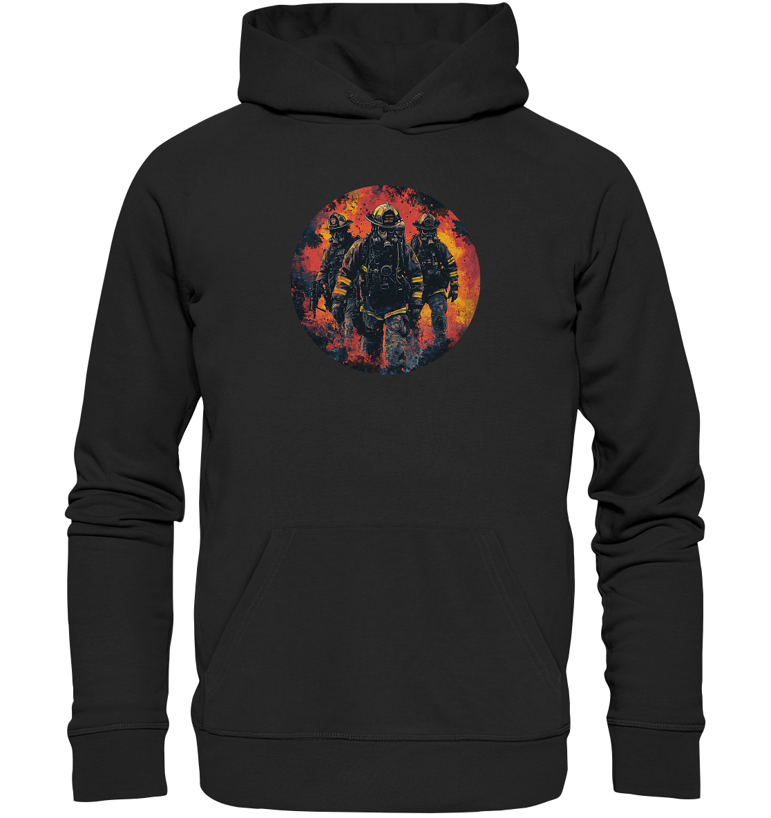 Firefighter TRIO  - Organic Basic Hoodie