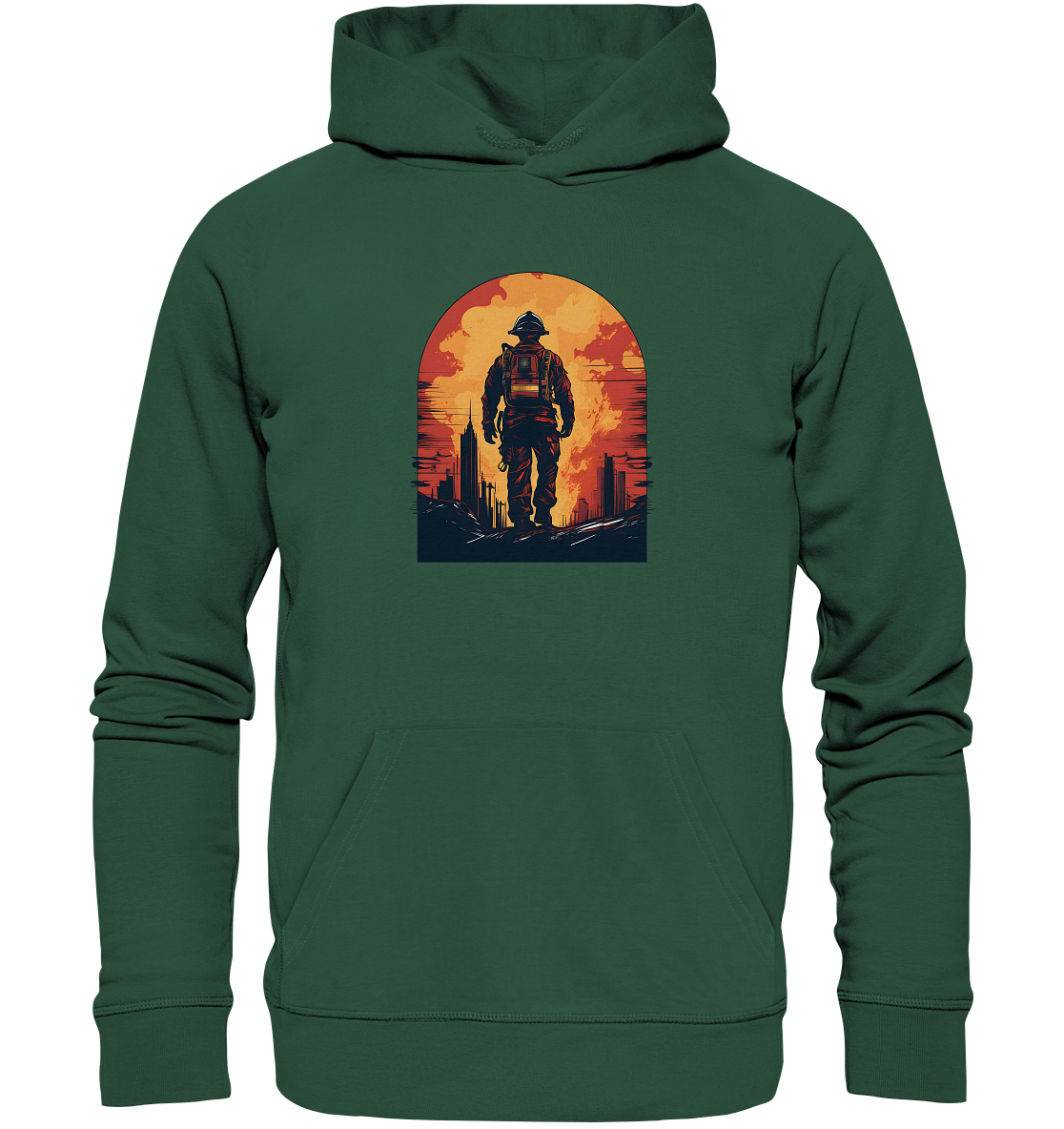 Heroes of the apocalypse - Organic Basic Hoodie