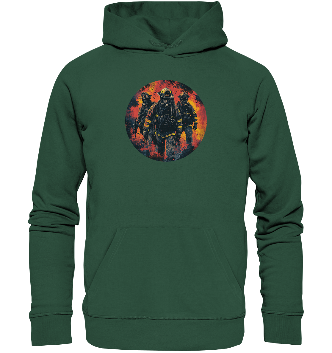 Firefighter TRIO  - Organic Basic Hoodie