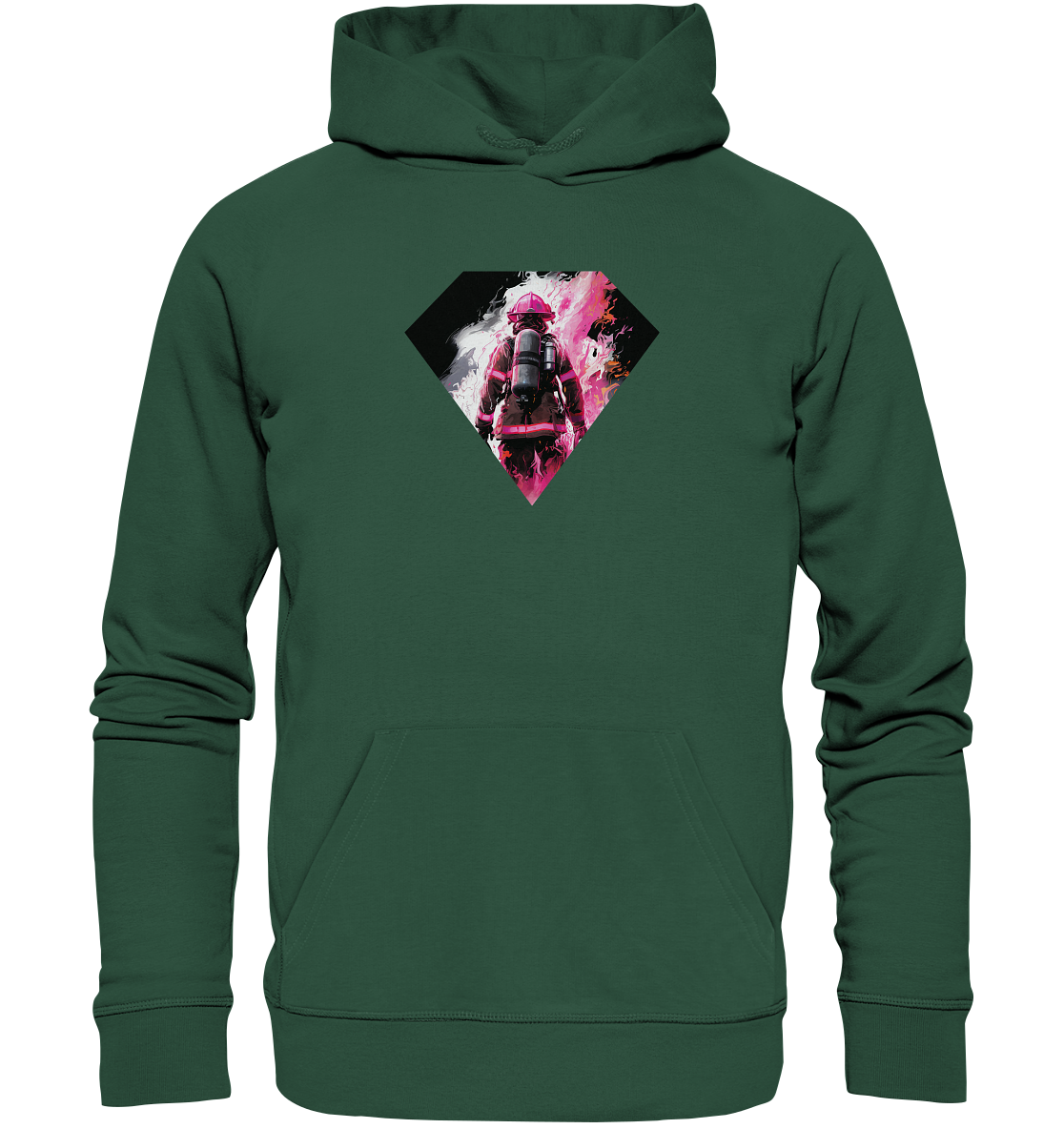 Diamond  - Organic Basic Hoodie