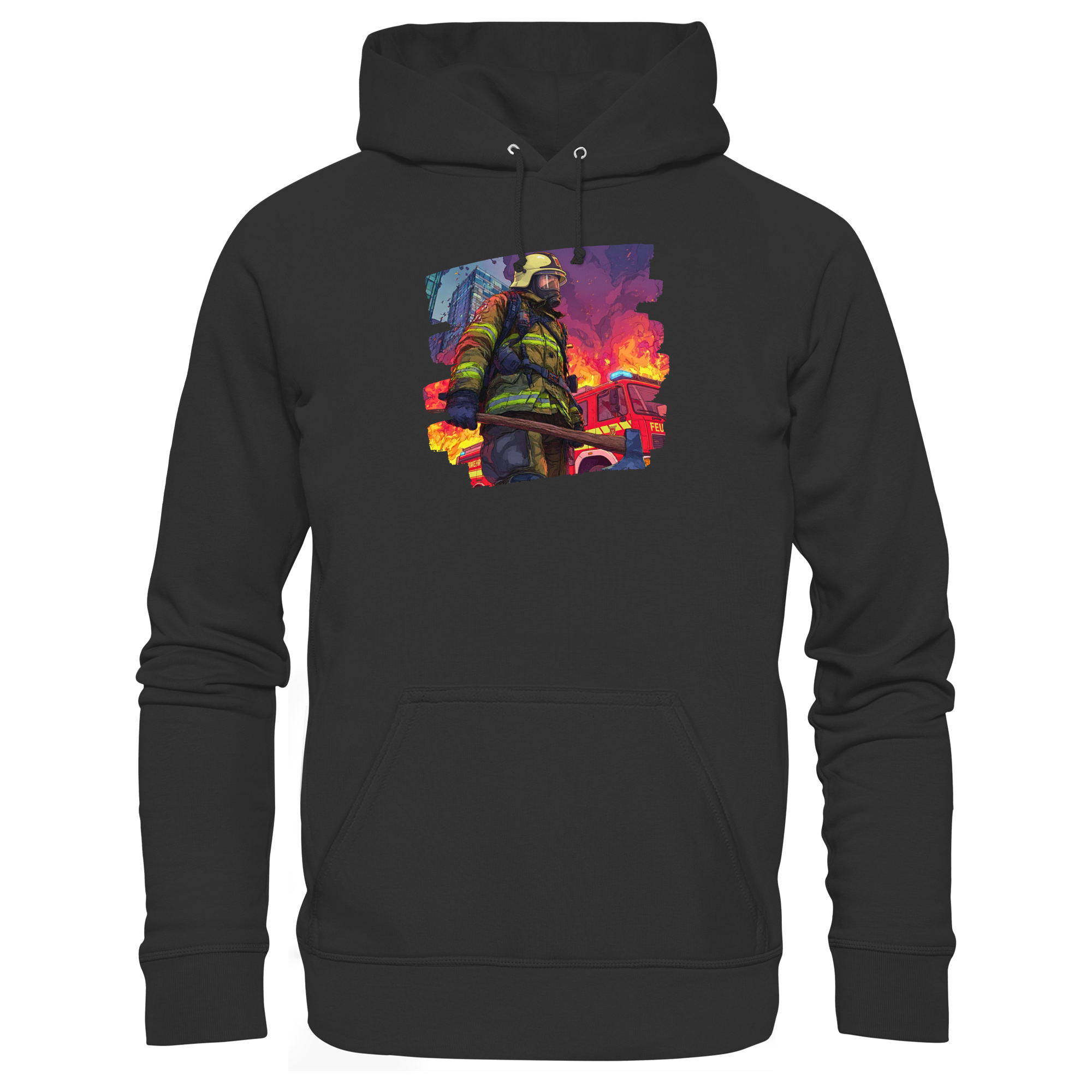 Flammenheld - Organic Basic Hoodie