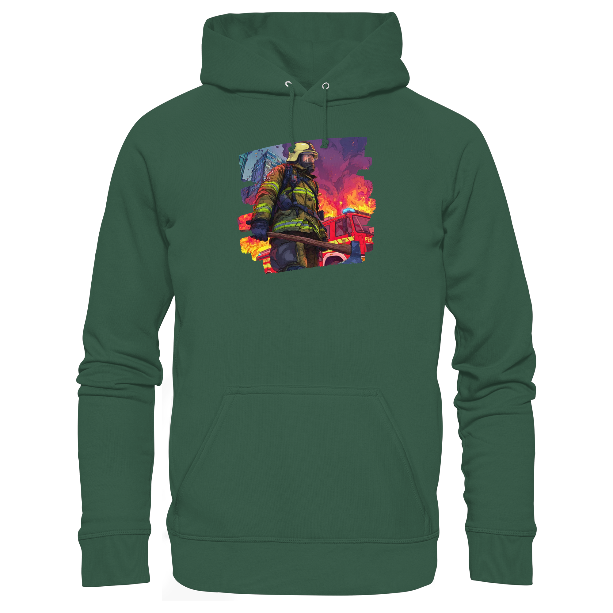 Flammenheld - Organic Basic Hoodie