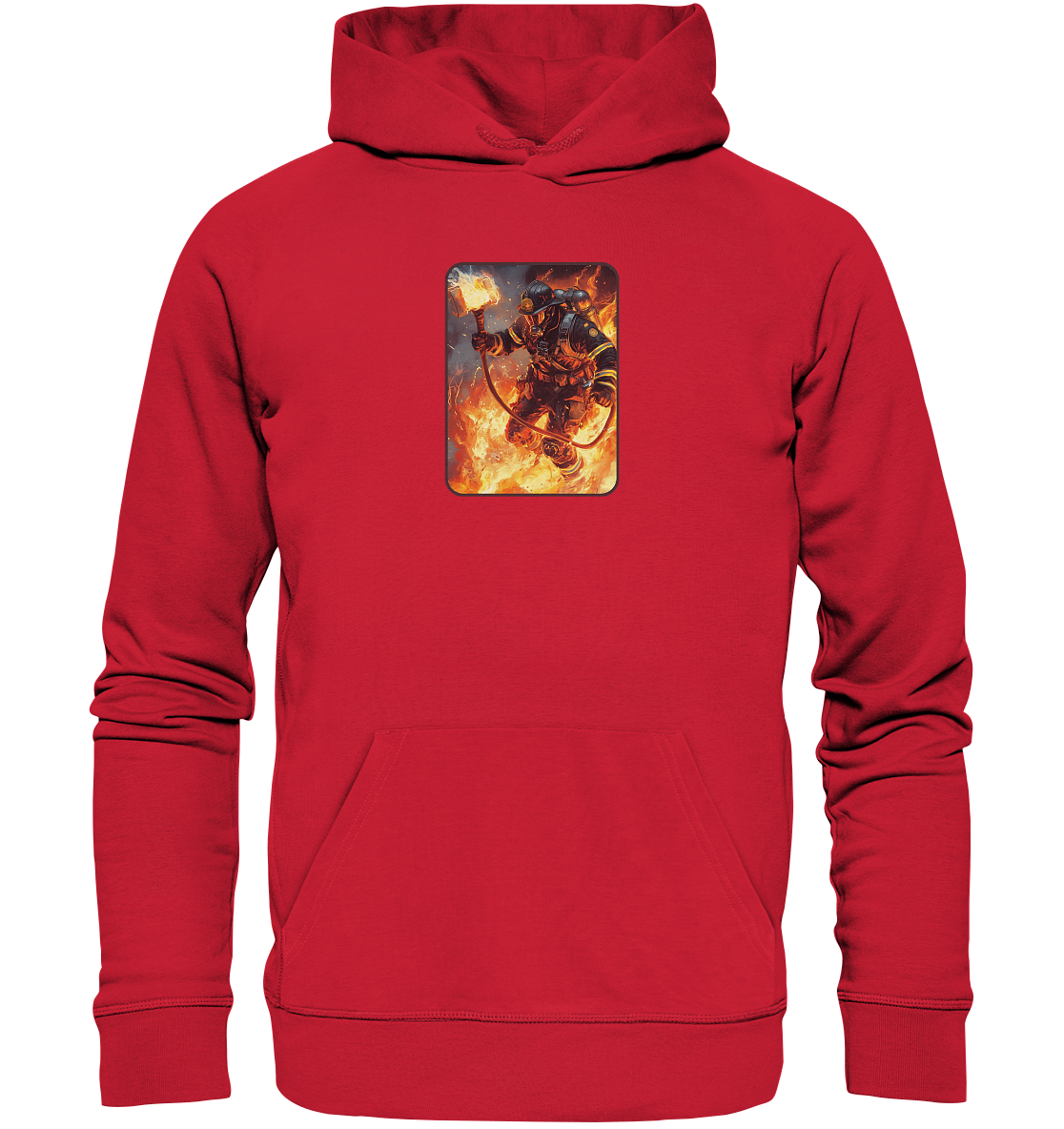 God of fire - Organic Basic Hoodie