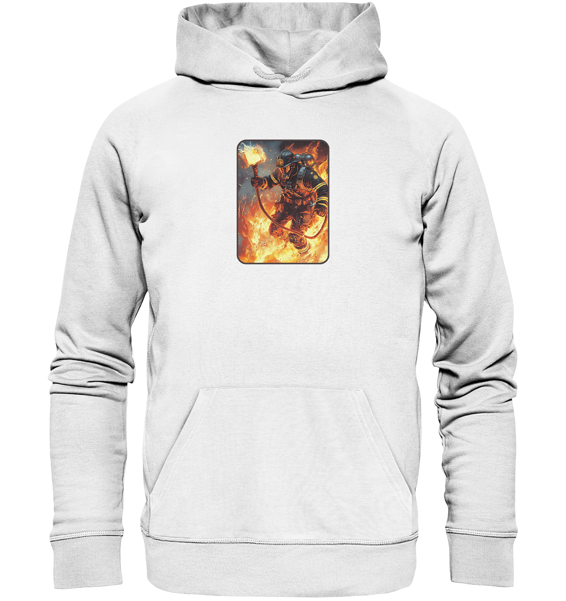 God of fire - Organic Basic Hoodie