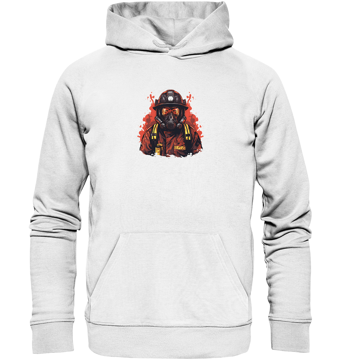 Red Inferno - Organic Basic Hoodie