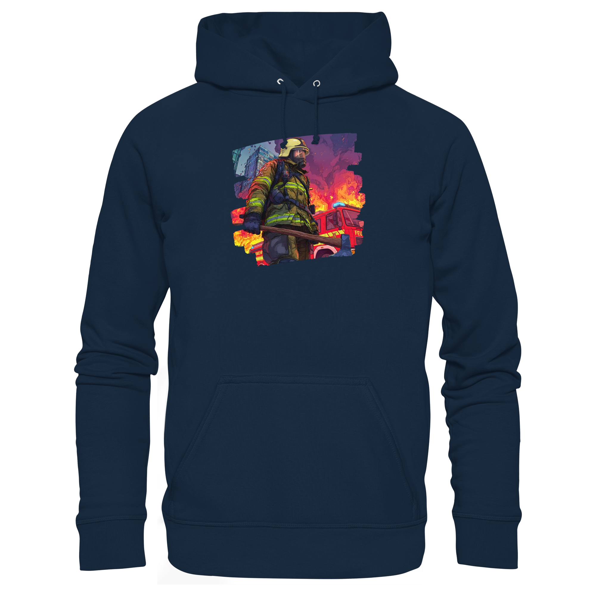 Flammenheld - Organic Basic Hoodie