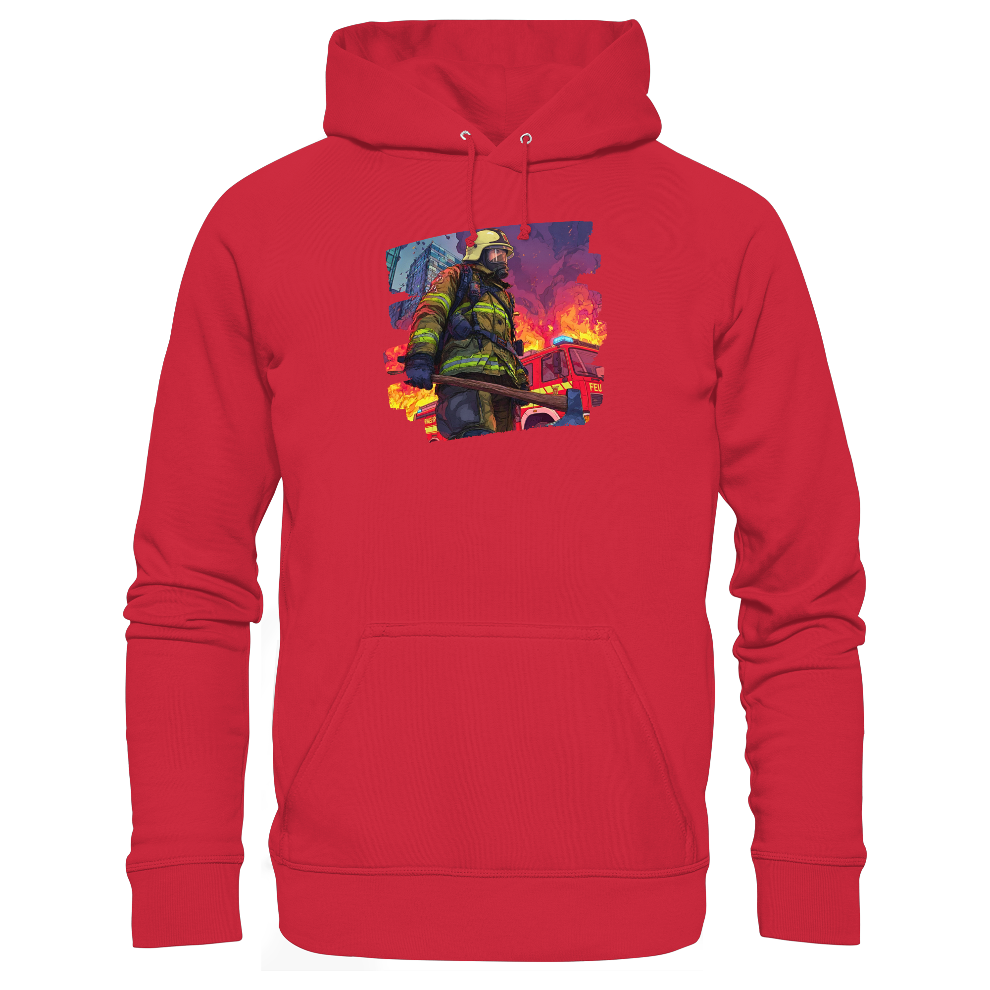 Flammenheld - Organic Basic Hoodie