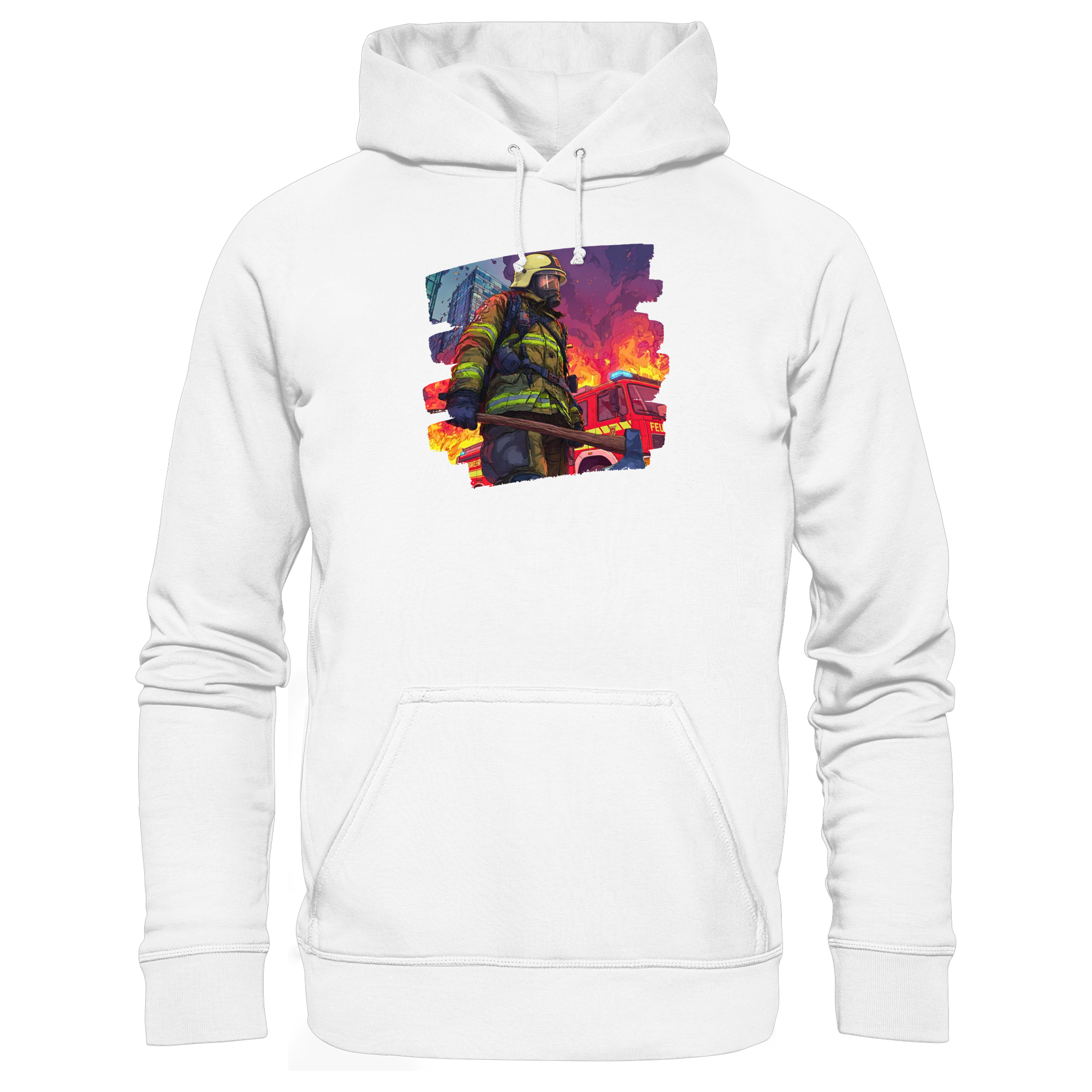 Flammenheld - Organic Basic Hoodie