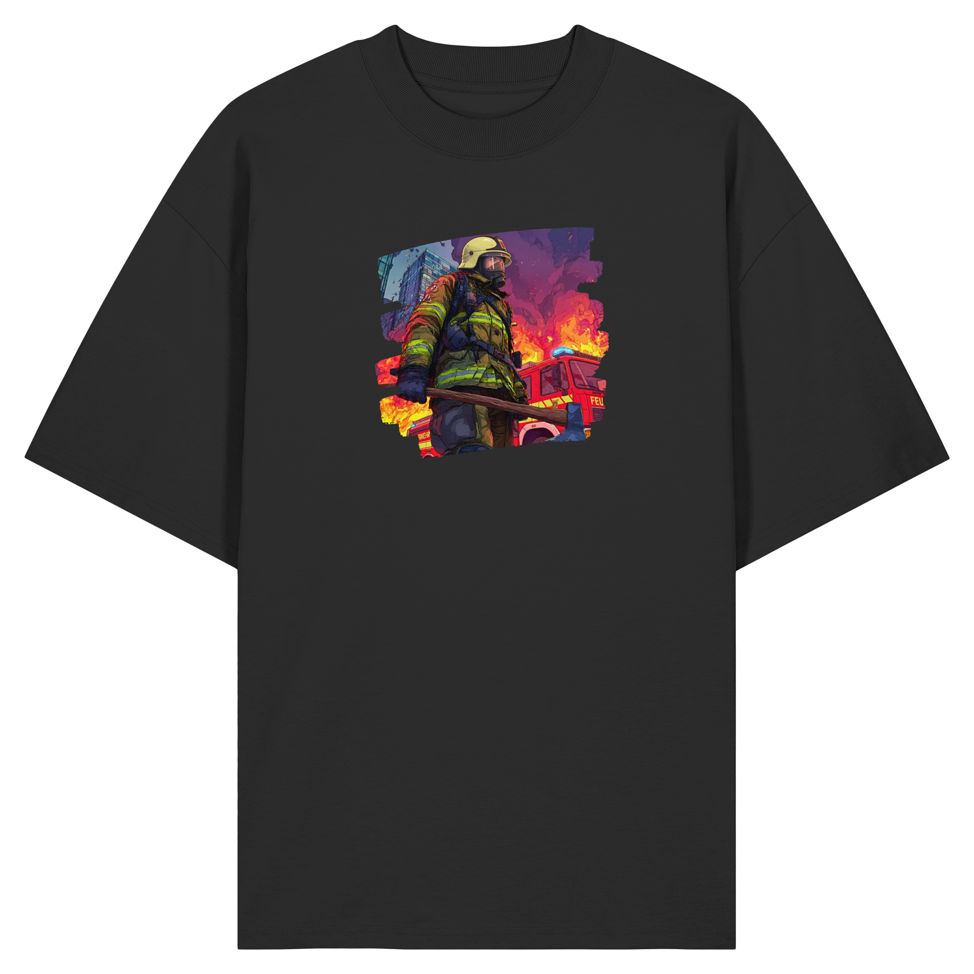 Flammenheld - Organic Oversize Shirt
