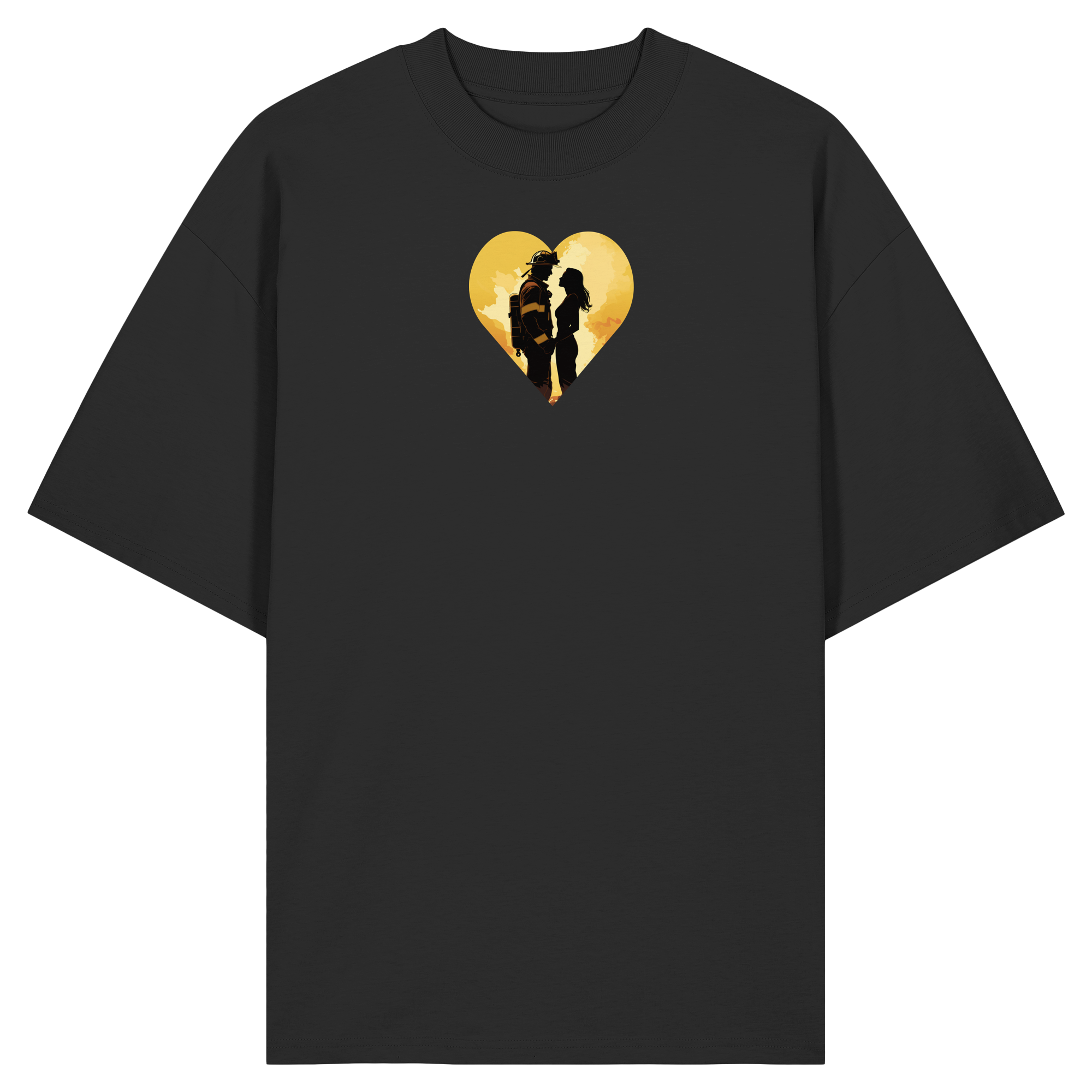 Be my firefighter - Organic Oversize Shirt