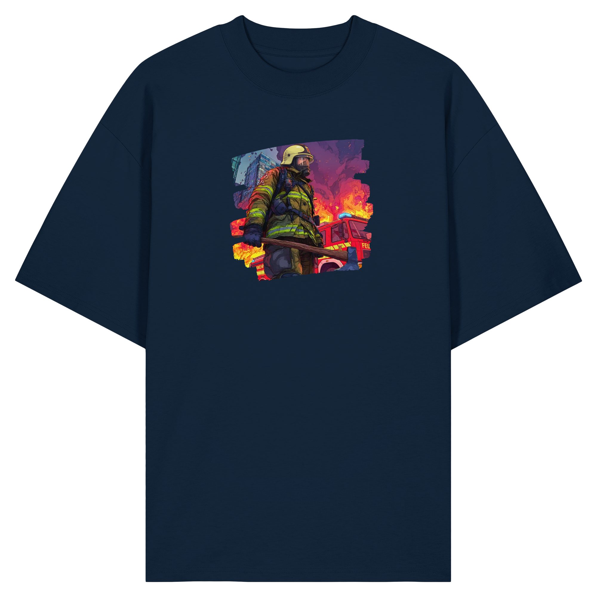 Flammenheld - Organic Oversize Shirt