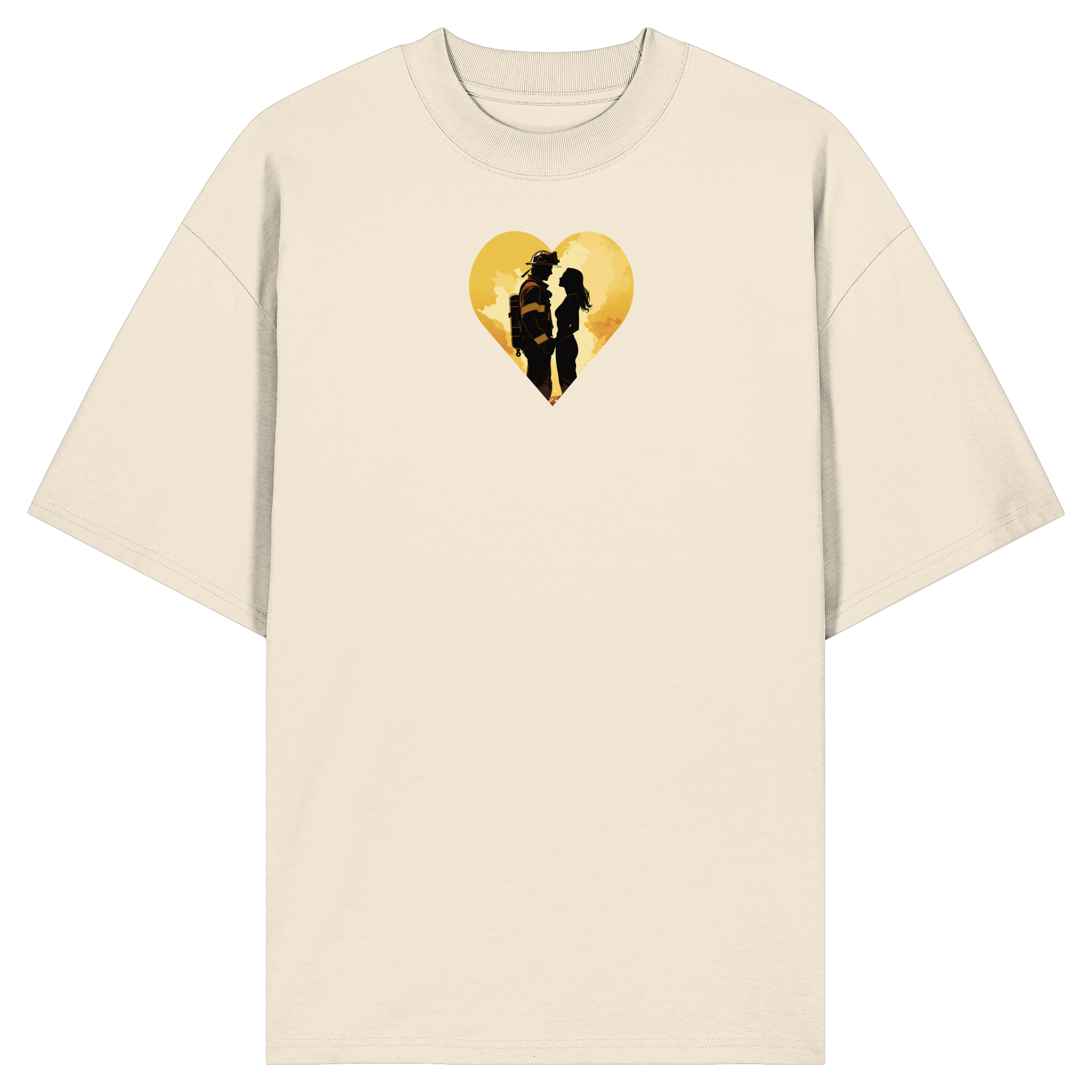 Be my firefighter - Organic Oversize Shirt