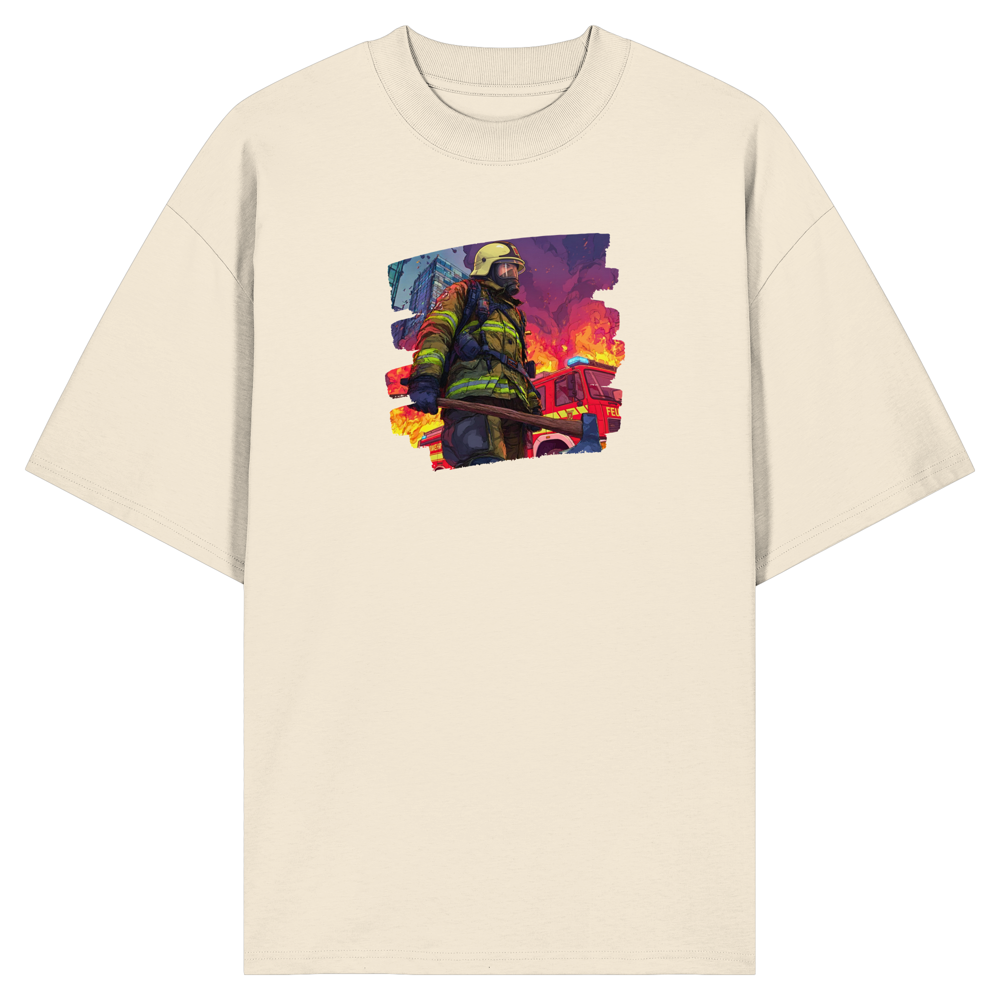 Flammenheld - Organic Oversize Shirt