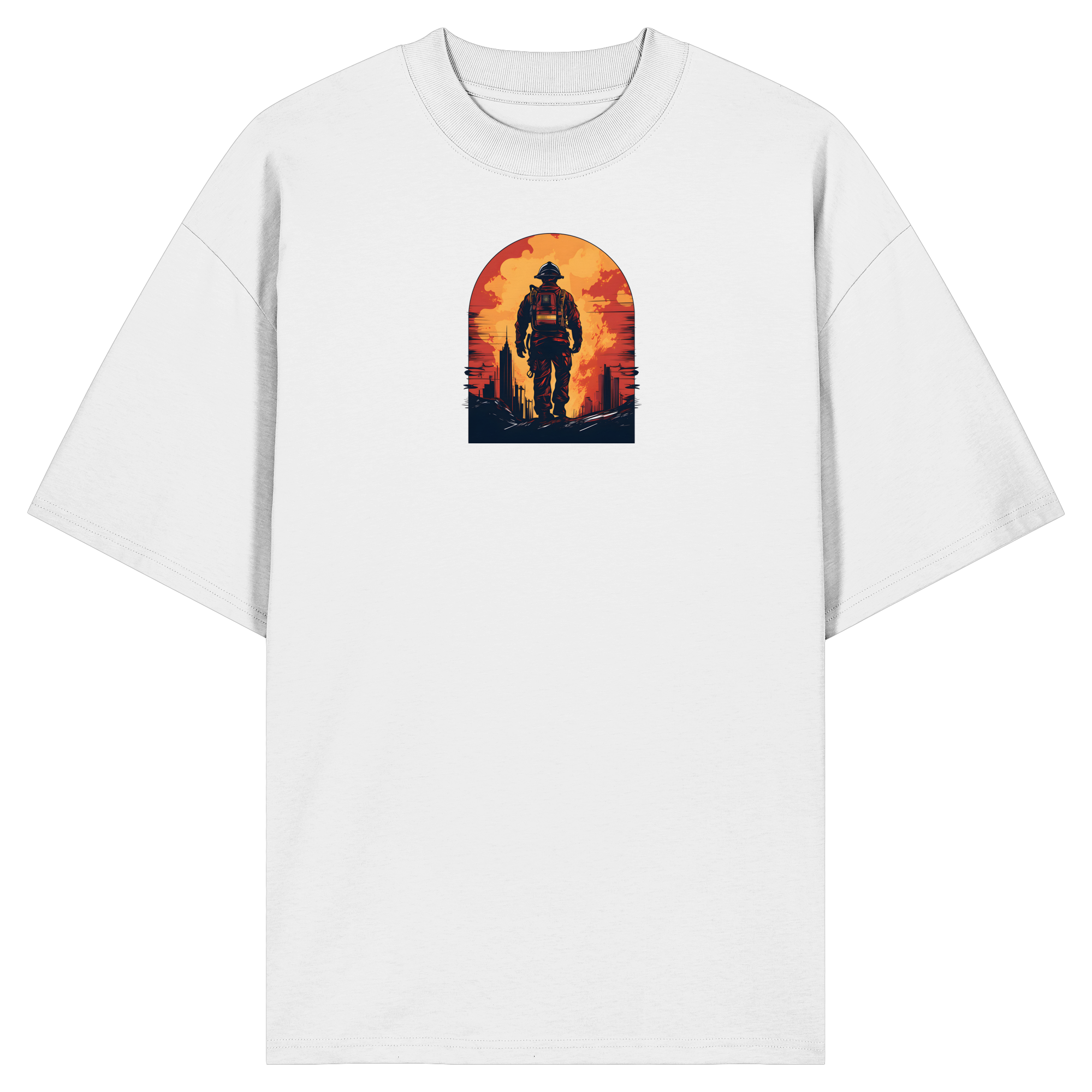 Heroes of the apocalypse - Organic Oversize Shirt