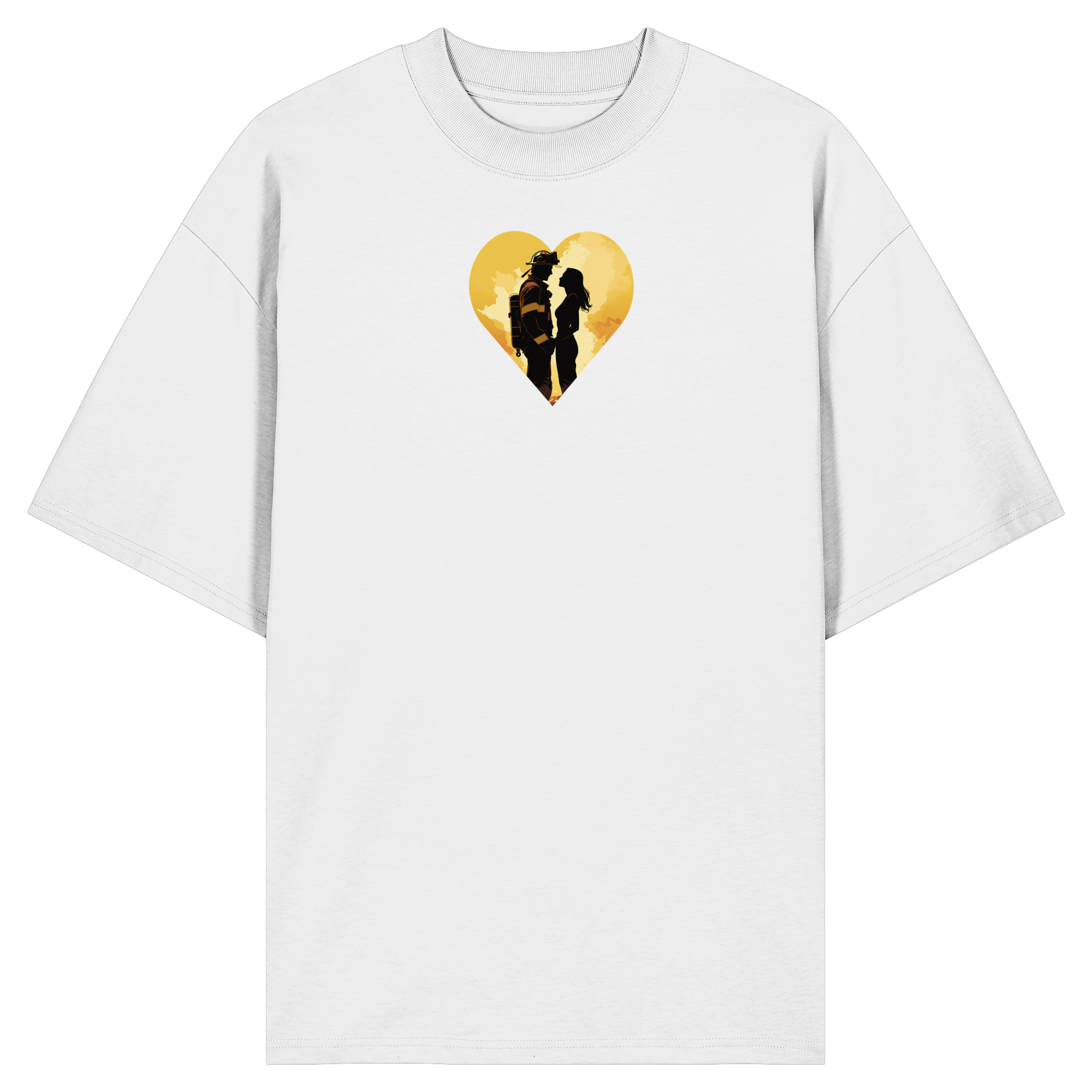 Be my firefighter - Organic Oversize Shirt