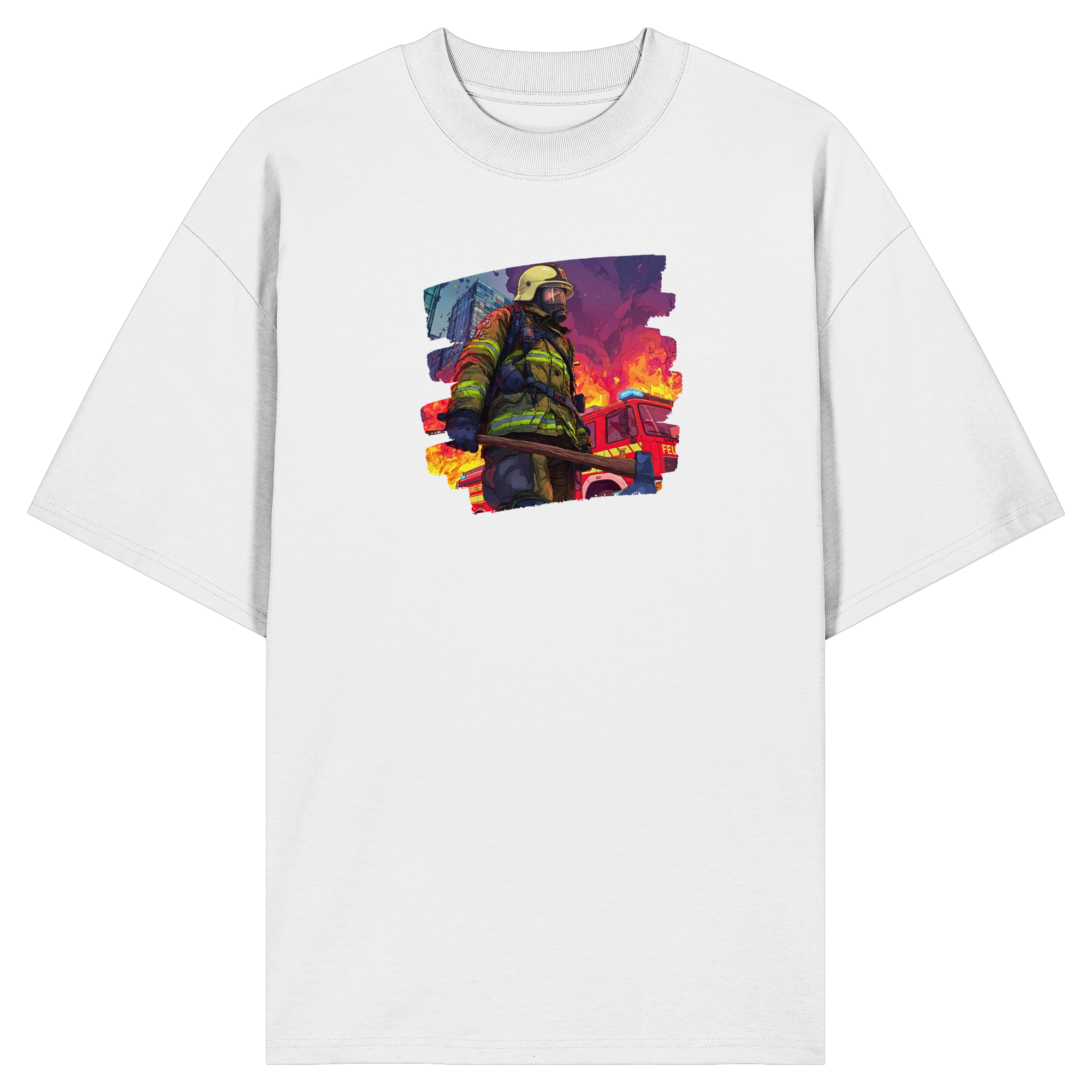 Flammenheld - Organic Oversize Shirt
