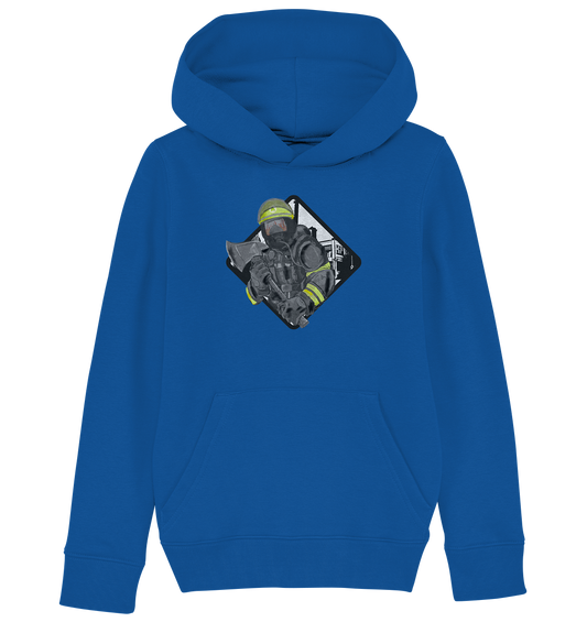 Der wahre Feuerwehrmann  - Kids Organic Hoodie